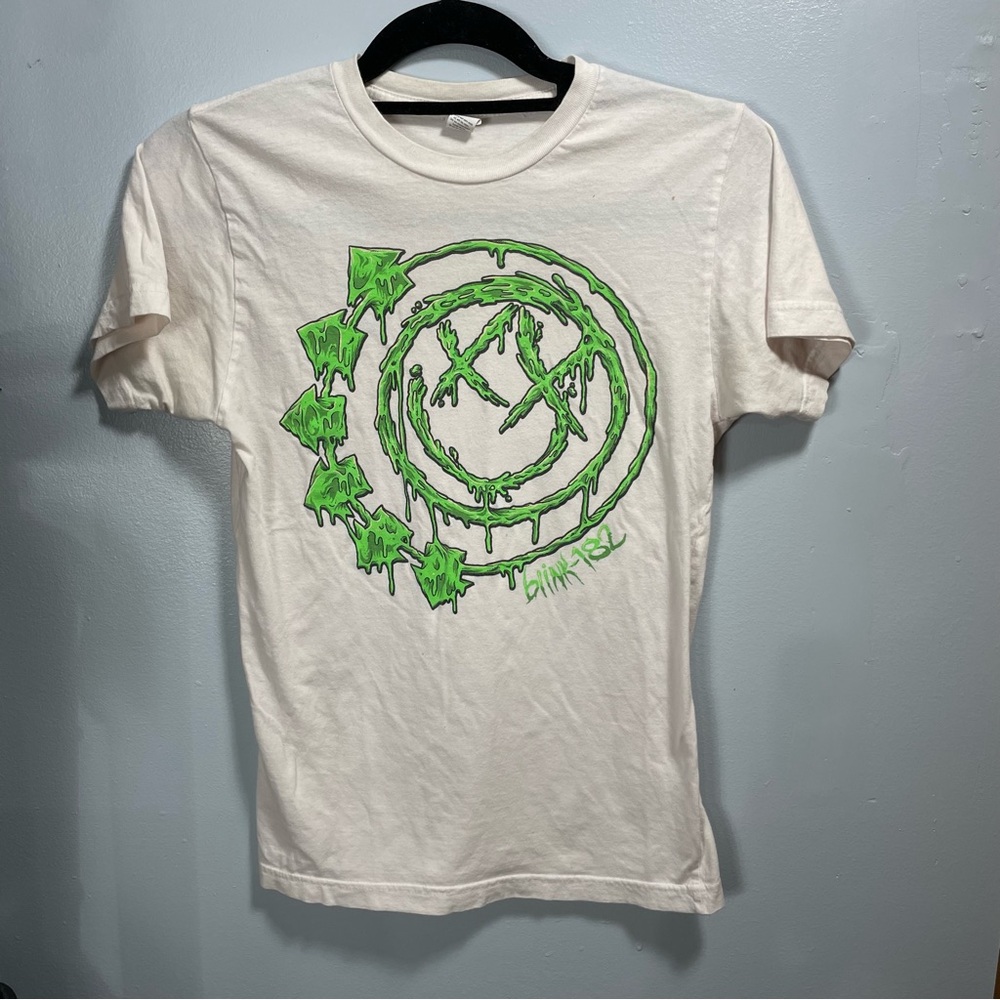 VTG Y2K Blink-182 Emo Scenecore Slime Baby Tee Women's Large